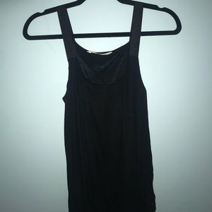 Black tank top